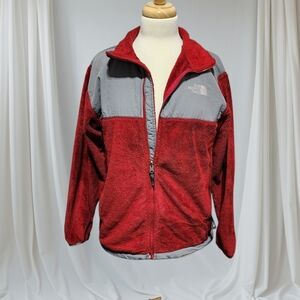 The North Face Red and Gray Kids Jacket